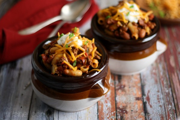 Spicy chili mac