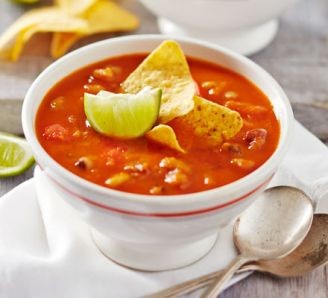 Spicy chilli bean soup 