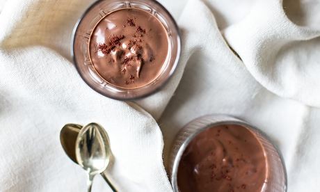 Spicy chocolate pots-de-crème