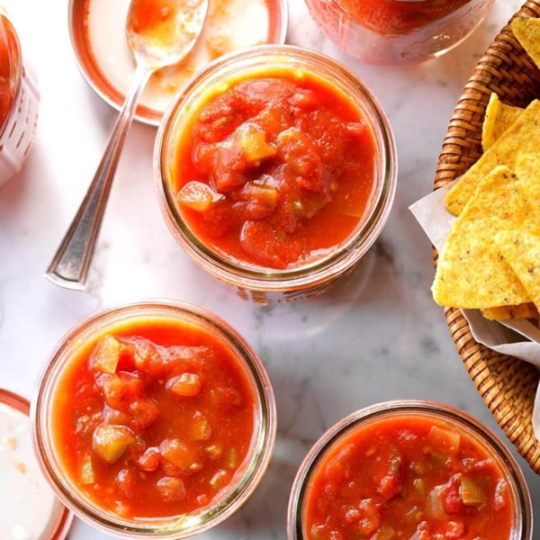 Spicy chunky salsa