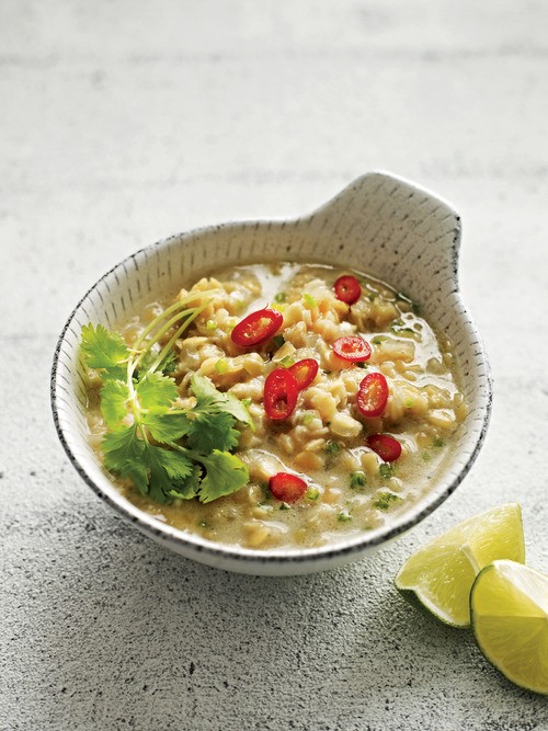 Spicy coconut dhal