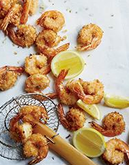 Spicy coconut shrimp