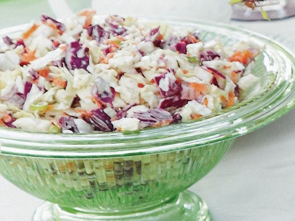 Spicy coleslaw from 'Around the Southern Table' (Cook the Book)