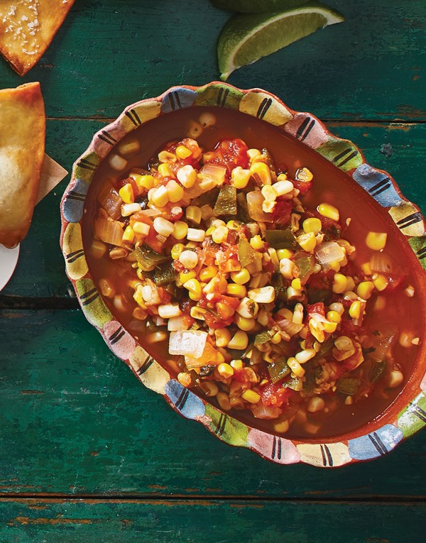 Spicy corn salsa