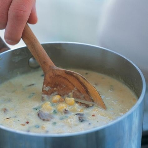 Spicy corn soup