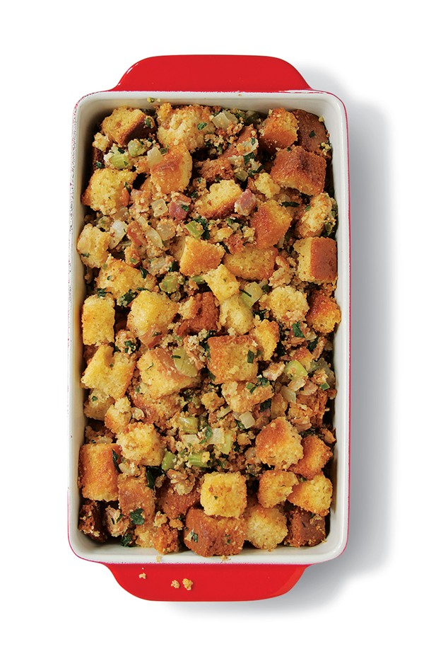 Spicy cornbread stuffing