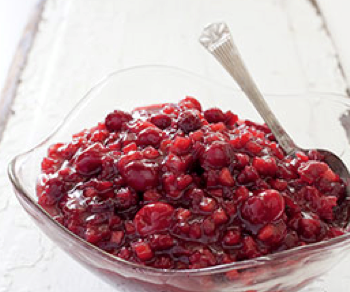 Spicy cranberry chutney