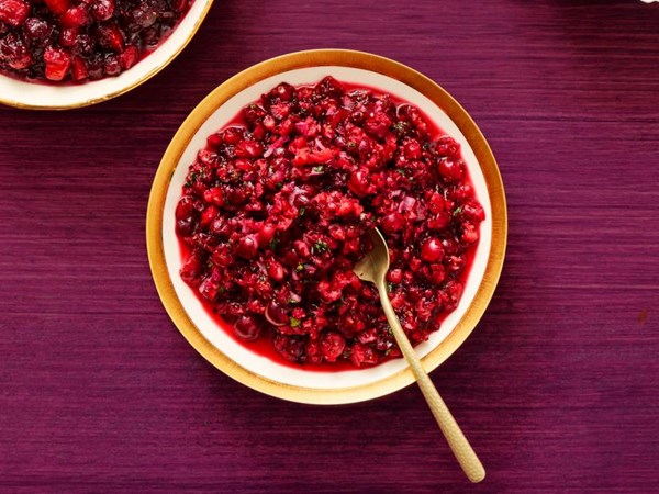 Spicy cranberry relish 