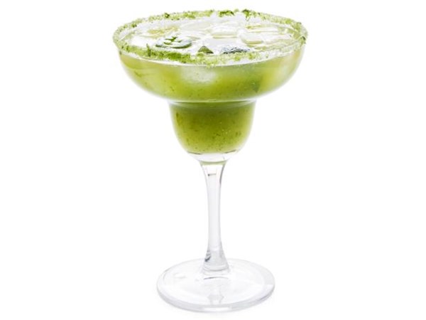 Spicy cucumber margarita 