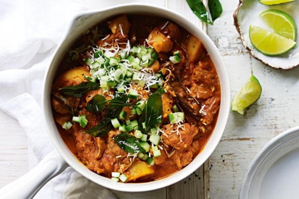 Spicy Durban chicken curry
