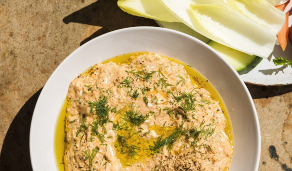 Spicy feta dip (Tirokafteri)
