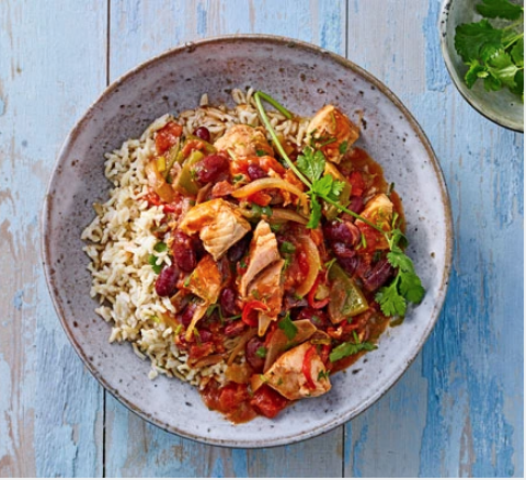 Spicy fish stew