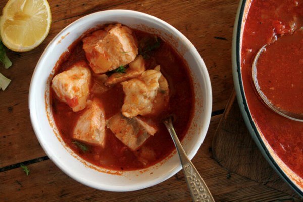 Spicy fish stew