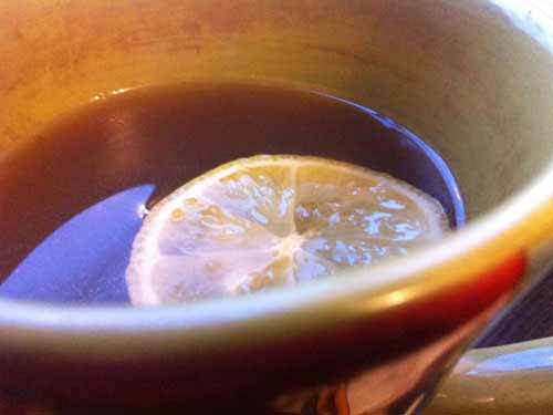 Spicy ginger hot toddy