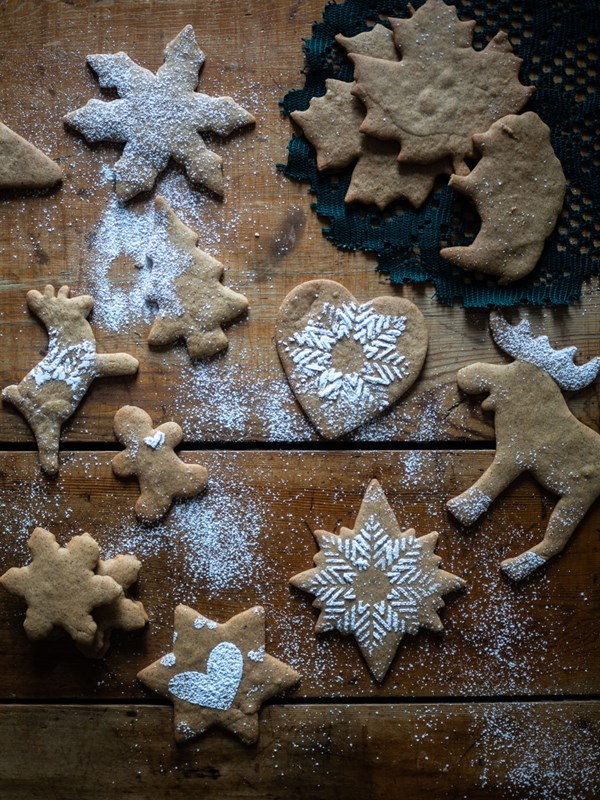 Spicy gingerbread cookies