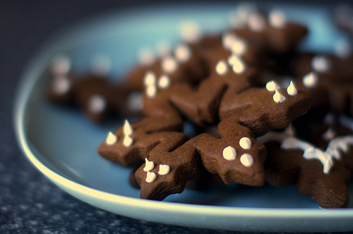 Spicy gingerbread cookies