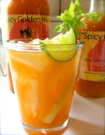 Spicy golden Mary