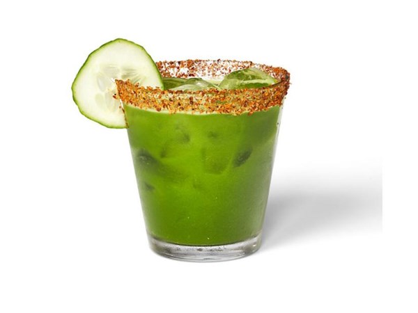 Spicy green margarita