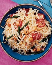 Spicy green papaya salad 