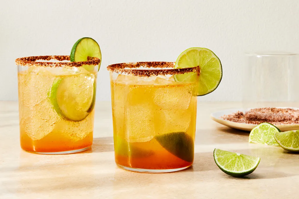Spicy guava spritz