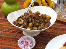 Spicy home fries