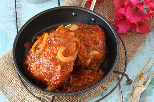 Spicy honey chicken