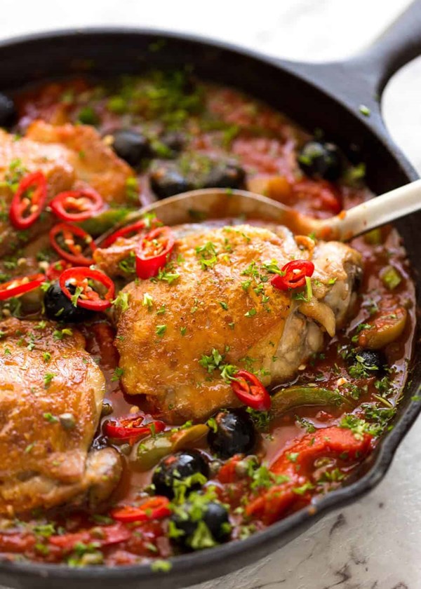 Spicy Italian chicken casserole
