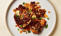 Spicy lamb and bread 'lasagne'