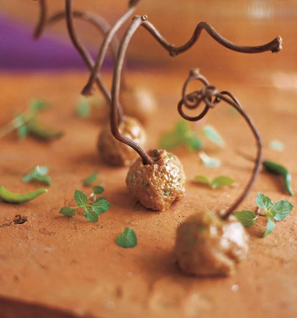 Spicy lamb seekh kebabs