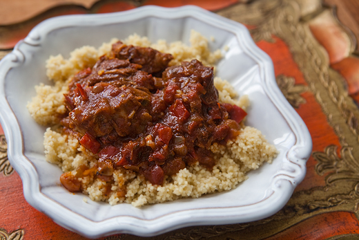 Spicy lamb stew