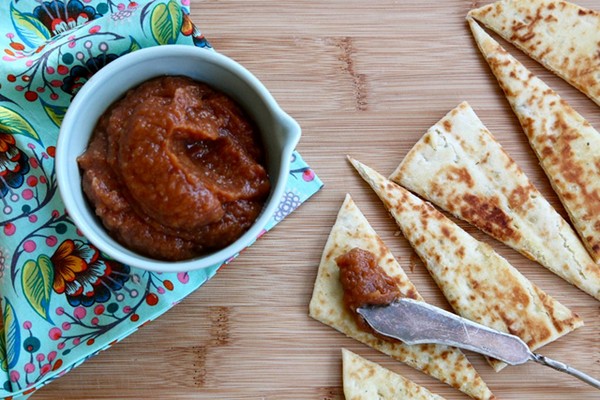 Spicy lemon date spread