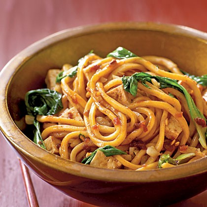 Spicy Malaysian-style stir-fried noodles