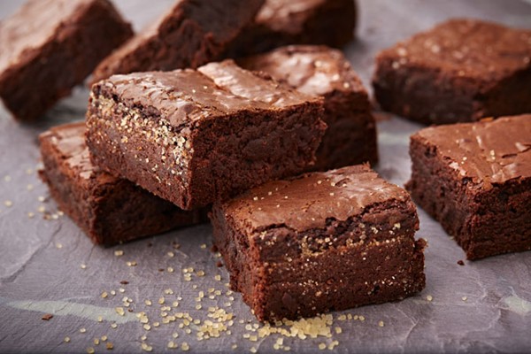 Spicy malted chocolate chipotle brownies