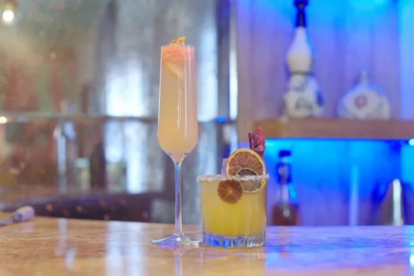 Spicy mango margarita 