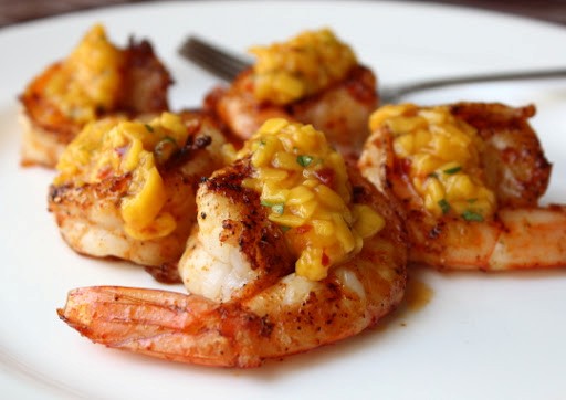 Spicy mango relish