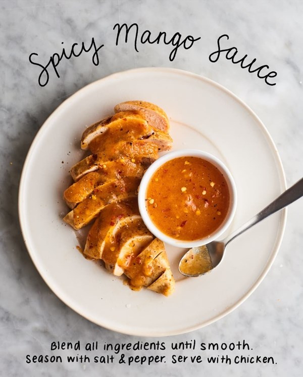 Spicy mango sauce