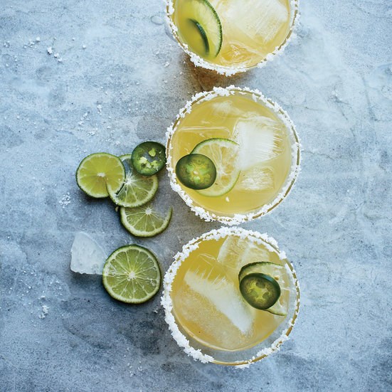 Spicy margarita punch