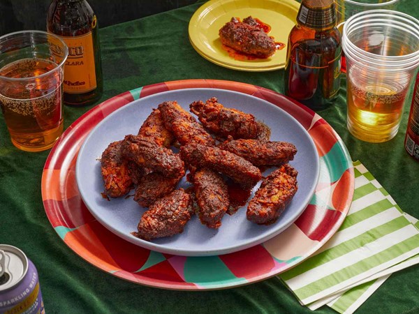 Spicy Mexican fried chicken wings
