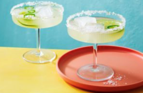 Spicy mezcal margarita [Daniella Guevara Muñoz]