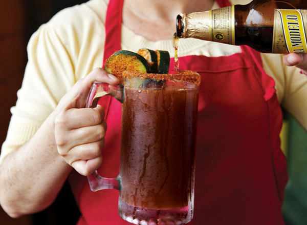 Spicy michelada