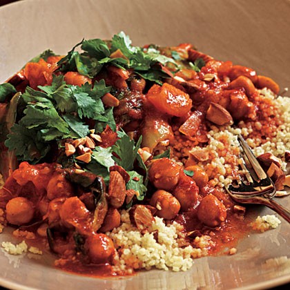 Spicy Moroccan chickpeas