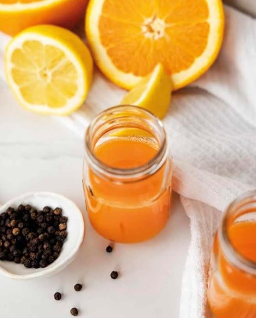Spicy orange shots