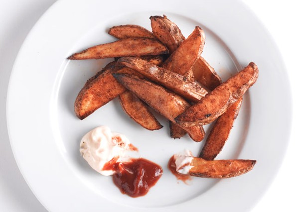 Spicy oven-roasted potatoes