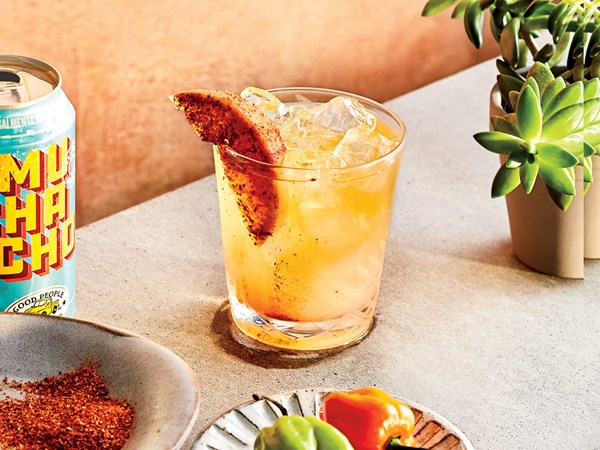 Spicy paloma shandy