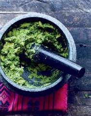 Spicy pea guacamole