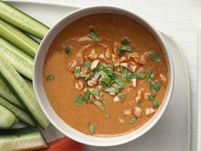 Spicy peanut-coconut dip