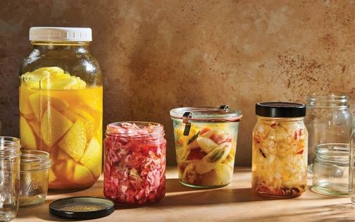 Spicy pickled vegetable relish (Pikliz)