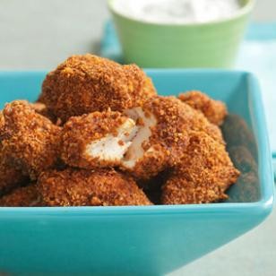 Spicy popcorn chicken