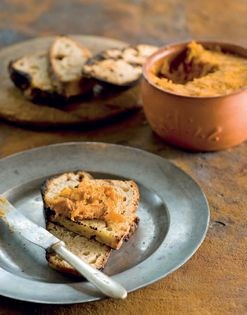 Spicy pork and pumpkin pâté (Morcilla de calabaza)