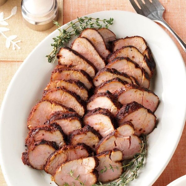 Spicy pork tenderloin